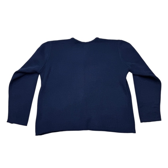 Northern Isles Blue Knit Cardigan - Picture 3 of 7